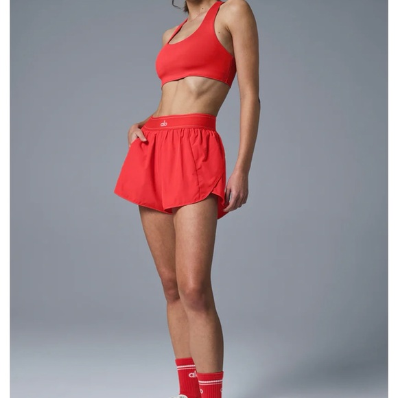 Alo Match Point Short NWT Red Hot Summer - Picture 4 of 4